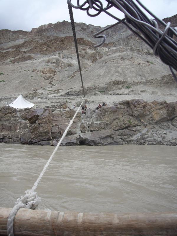 View from the box in the middle of the Zanskar.